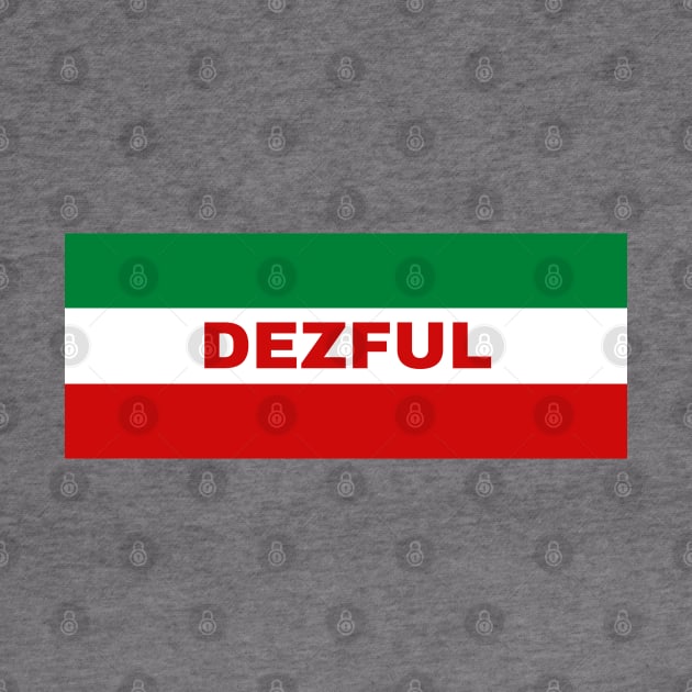 Dezful City in Iranian Flag Colors by aybe7elf